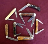 Lot of (7) Vintage Pocket Knives