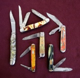 Lot of (6) Vintage Pocket Knives