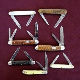Lot of (7) Vintage Pocket Knives