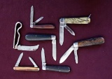 Lot of (7) Vintage Pocket Knives