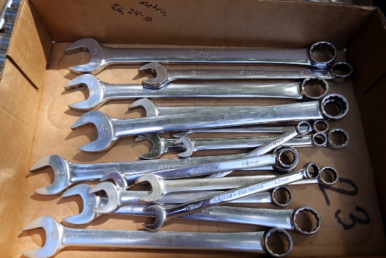 Snap On Open and Box End Wrenches