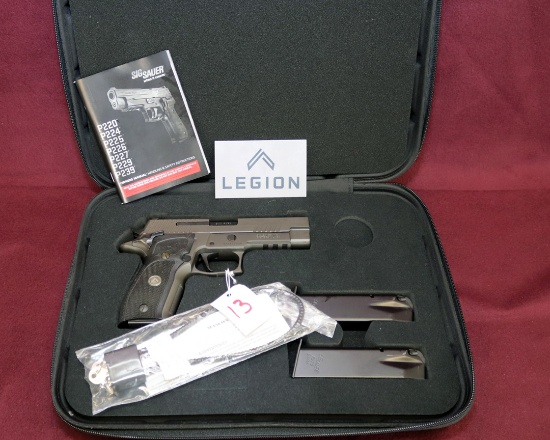 Sig Sauer P226 Legion 9mm Pistol, s/n 47A157936