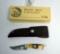 BEAR MGC 1/1000 NKCA 1992 #990 KNIFE W/ SHEATH, 