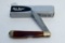 KA-BAR SINGLE BLADE WOOD HANDLED MODEL CL88 KNIFE
