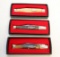 (3) WINCHESTER KNIVES: #2067 GOLDSTONE AND (2) 1901 1/2