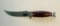 KA-BAR FIXED BLADE HUNTING KNIFE NO SHEATH, 5-1/2