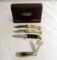 LIMITED SCHRADE COWBOY COMMEMORATIVE AND PONY EXPRESS COMMEMORATIVE FOLDING