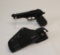 BERETTA MODEL 96D, 45 CAL. HANDGUN, 1 MAGAZINE WITH BELT HOLSTER, 5