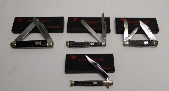 (4 )WINCHESTER KNIVES, MODEL # W15 3