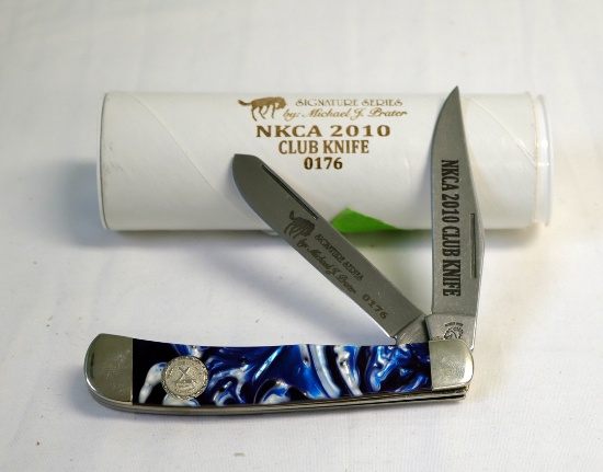 NKCAA 2010 #176 CLUB KNIFE W/ SIGNATURE
