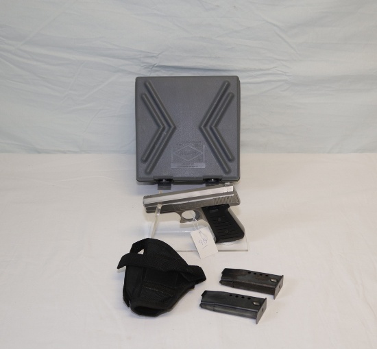 JENNINGS FIRE ARMS BY BRYCO. MODEL 59 IN 9MM, 2-1/2" BARREL HANDGUN WITH 3
