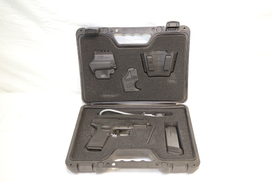 SPRINGFIELD ARMORY 45 ACP PISTOL SAXD, 3" BARREL WITH 2 MAGAZINES, BELT CLI