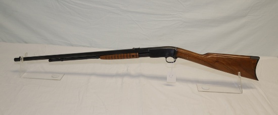 REMINGTON 22 LONG OR SHORT, HEXAGON BARREL PUMP 22 RIFLE, 23" BARREL, S/N 6