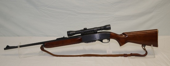 REMINGTON WOOD MASTER MODEL 742 30.6 RIFLE W/ WEAVER SCOPE 22" BARREL SERIA