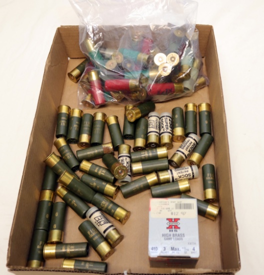 MISC. 410 AND 12 GAUGE SHOTGUN SHELLS