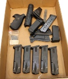 S&W MAGS (5) AND OTHER MISC. MAGAZINES