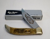 KA-BAR GRIZZLY #1990CK90 W/GRIZZLY HANDLE KNIFE AND BOX