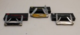 (3)WINCHESTER KNIVES: #4935 PEARL; #3949 YELLOW; #4935