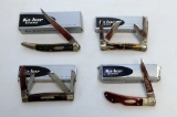 (4) KA-BAR KNIVES IN BOXES, CE94, TR94, CE94, KA-BAR DOLPHIN LOCK 89