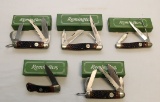 (5) REMINGTON KNIVES: R2 WATERFOWL, R1 UPLAND, R5 GENTLEMAN, R4 UTILITY, R4