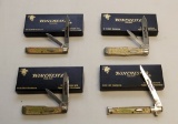 (4) WINCHESTER KNIVES: W29 21 GOLDSTONE, 1901 GOLDSTONE, 2978 GOLDSTONE, 28