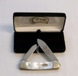 CASE MOTHER OF PEARL #82131 1999 IBCA KNIFE W/ CASE