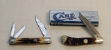 (2)CASE KNIVES: 1996 CLUB KNIFE #350101 AND  1991 CLUB KNIFE #61100