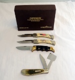 LIMITED SCHRADE COWBOY COMMEMORATIVE AND PONY EXPRESS COMMEMORATIVE FOLDING