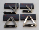 (4) WINCHESTER KNIVES IN ORIGINAL BOX 2904.5, 2991, 2857, 2967