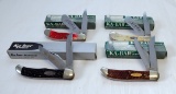 (4) SUPER NICE KA-BAR HEAVY KNIVES 1996, 2004, 2002, AND 1999 ALL IN ORIGIN