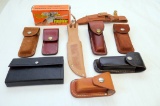 KERSHAW, SCHRADE BUCK AND OTHER SHEATHS