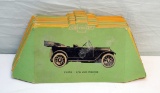 ABOUT (25) VARIED CHEVROLET AUTOMOBILES POSTER FOLDING DISPLAYS UP TO 1952,