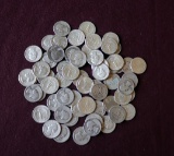 (62) WASHINGTON QUARTERS 1936-1964
