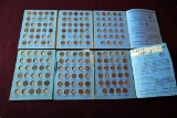 VARIED LINCOLN HEAD PENNIES IN BOOKS