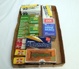 (3) FULL BRICKS OF 22 LONG RIFLES 2 HALF BRICKS 11 SMALL BOXES AND 2 OTHER