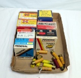 (2) FULL BOXES OF 12 GAUGE, (2) FULL BOXES OF 20 GAUGE AND OTHER MISC 12 GA