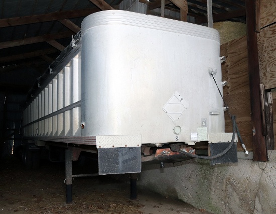 1991 Ti-Brook 39' Frameless End Dump Trailer