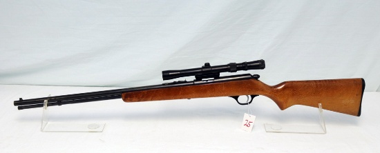 MARLIN .22 MODEL 8IG RIFLE  BOLT AND SCOPE S-L-LR