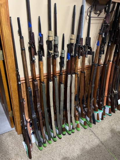 Military Guns Auction