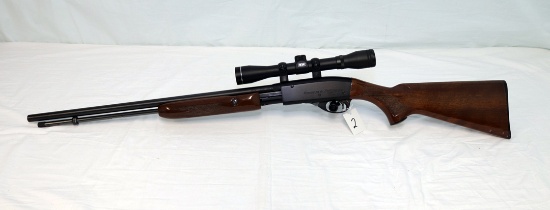 Remington Fieldmaster Model 572 .22 Long Rifle Pump With Scope, s/n A1826472