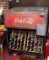 COCA COLA PAY THE CLERK FLOOR MOUNT ICE CHEST WITH LID, 31