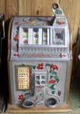 SILVER KING NOVELTY CO. INDIANAPOLIS, NICKEL SLOT MACHINE