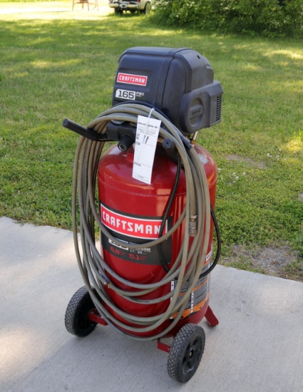 Craftsman air compressor, 165 psi, 25 gal.