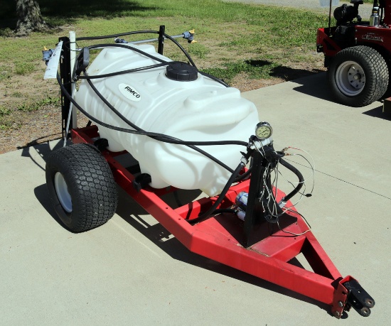 60 gal. Fimco pull-behind lawn sprayer