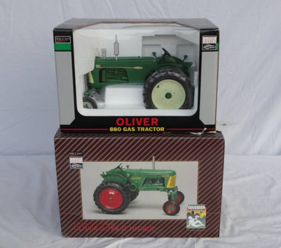 (2) Spec Cast 1/16 scale Oliver Tractors