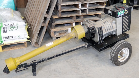 Baumalight TX18 PTO generator on a single axle cart, very little use