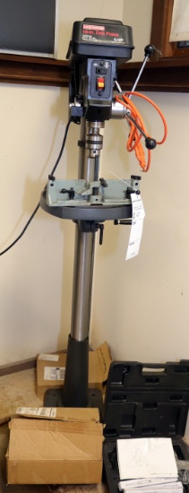 Craftsman 1 hp 15-inch drill press, 12-speed with mortising attachments