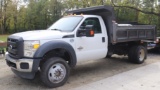 2015 Ford F-550 Truck W/Dump Bed