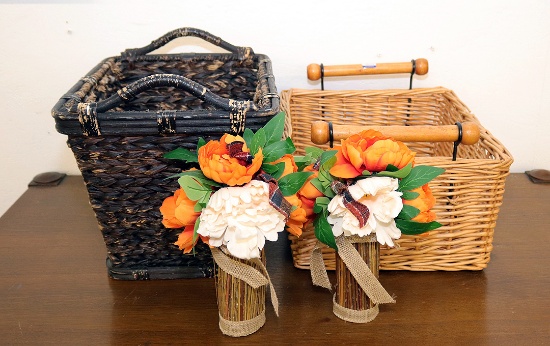 Baskets and Décor