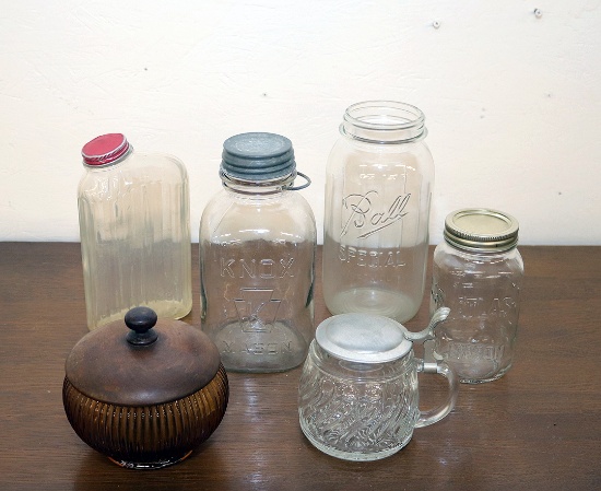 Vintage Canning and Other Jars